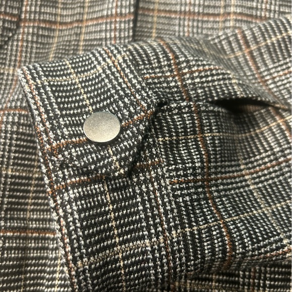 Democracy Gray & Black, Size Large Blazer/Jacket - Picture 7 of 10